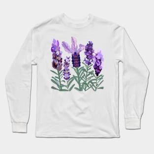 Lavender Long Sleeve T-Shirt